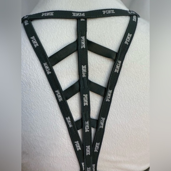 PINK Victoria's Secret Wear Everywhere Tropical T-Back Push Up Bra Size 32C - Picture 5 of 11